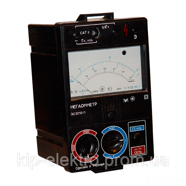 Мегаомметр ЭС0210/1,  ЭС0210/1-Г (ЭС0210, ЭС0210/1Г, ЭСО210, ЭСО210/1, ЭСО210/1-Г, ЕС0210/1, ЕСО210/ Київ - зображення 2