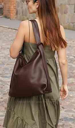 Сумка рюкзак жіноча трансформер Італія натуральна шкіра TS308 Луцьк