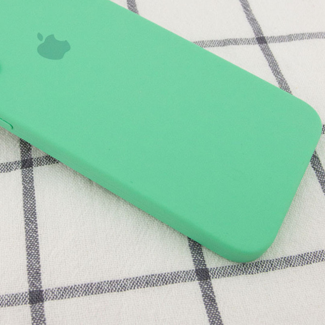 Чехол Silicone Case Square Full Camera Protective (AA) для Apple iPhone 7 / 8 / SE (2020) (4.7") Херсон - зображення 12