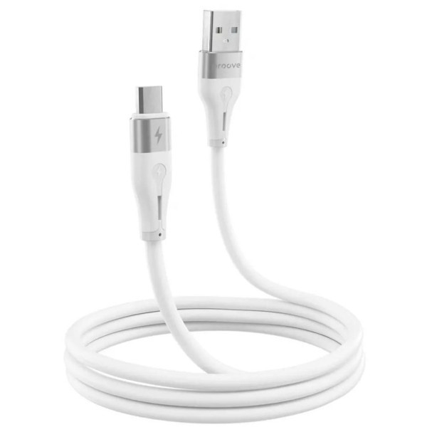 Кабель Proove Soft Silicone USB to Micro 2.4A 1m White (CCSO20001302) (Код товару:41282) Харьков - изображение 3