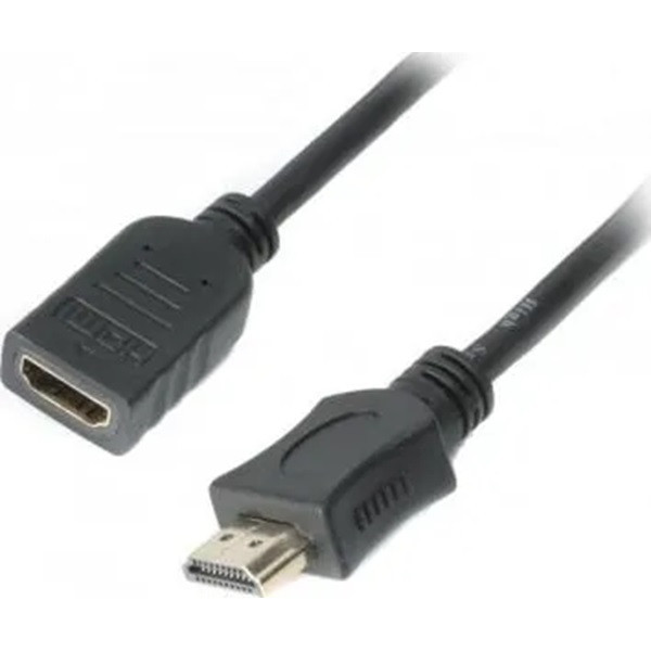 Кабель Cablexpert HDMI-HDMI (M/F) 1.8 м чорний (CC-HDMI4X-6) (Код товару:39657) Харків - зображення 1