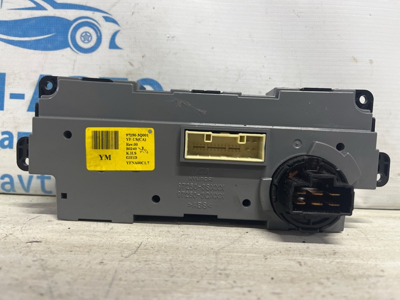 Блок управления климат-контролем Hyundai Sonata YF 2.4 БЕНЗИН G4KJ 2010 (б/у) Київ - зображення 3