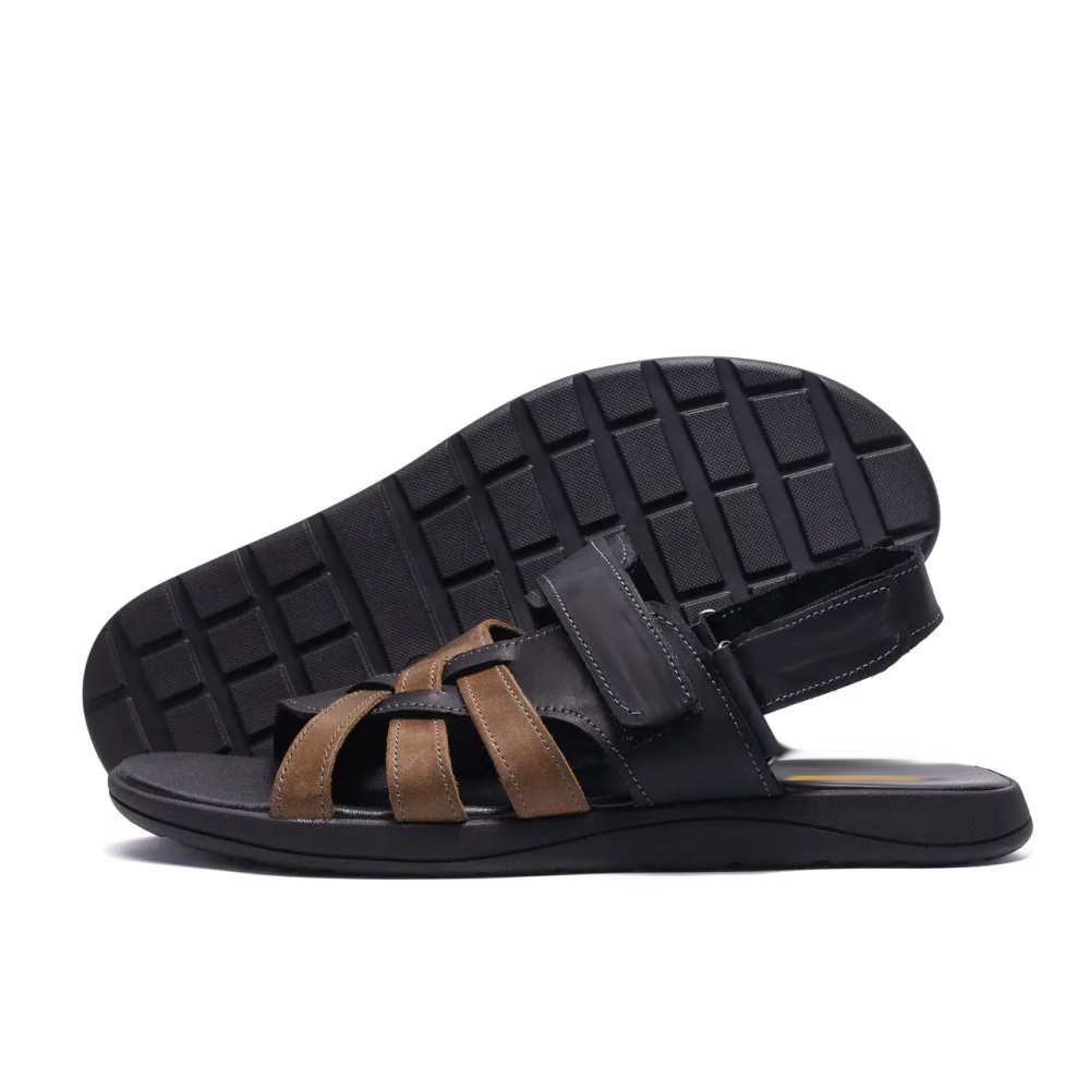 Мужские кожаные сандалии  Brown Київ - зображення 5