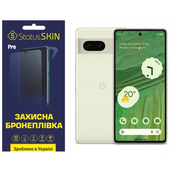 Поліуретанова плівка StatusSKIN Pro на екран Google Pixel 7 Глянцева (Код товару:32102) Харків - зображення 2