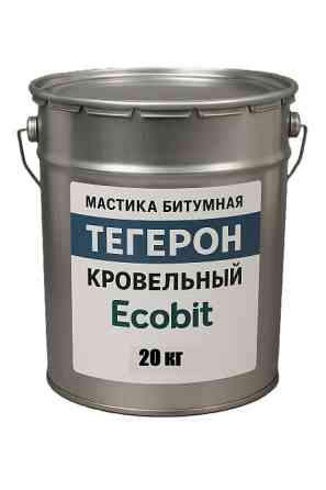 Тегерон Кровельный Ecobit ведро 20,0 кг - кровельная битумная мастика ДСТУ Б В.2.7-108-2001 Днепр