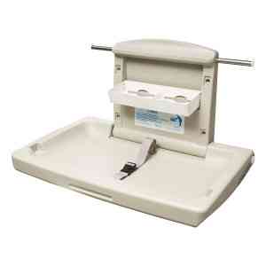 Пеленальный столик настенный откидной горизонтальный серый Киев