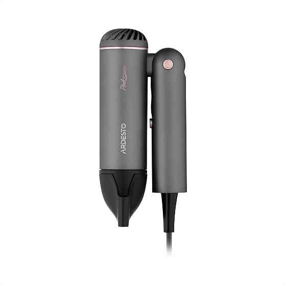 Фен Ardesto Pink Touch HD-R360PT 1300 Вт серый Київ