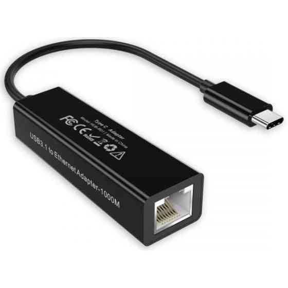 Мережевий адаптер Choetech HUB-R01 Type-C to RJ45 1Gbps (Код товару:42100) Харків