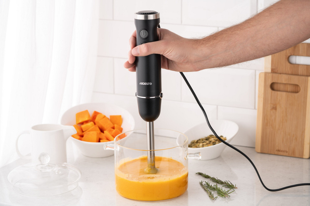 Блендер погружной Ardesto HBG-600B 600 Вт черный Київ - зображення 9