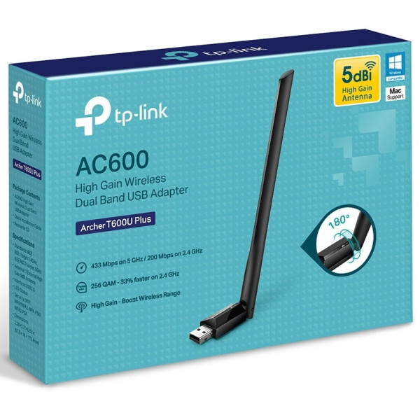 Wi-fi адаптер TP-Link Archer T600U Plus Харків - зображення 2