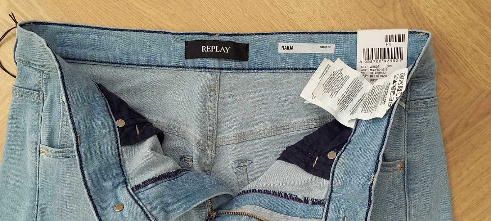 Продам голубые джинсы REPLAY Baggy, Модель WB 520,000 M3DF604 Новые! Київ - зображення 10