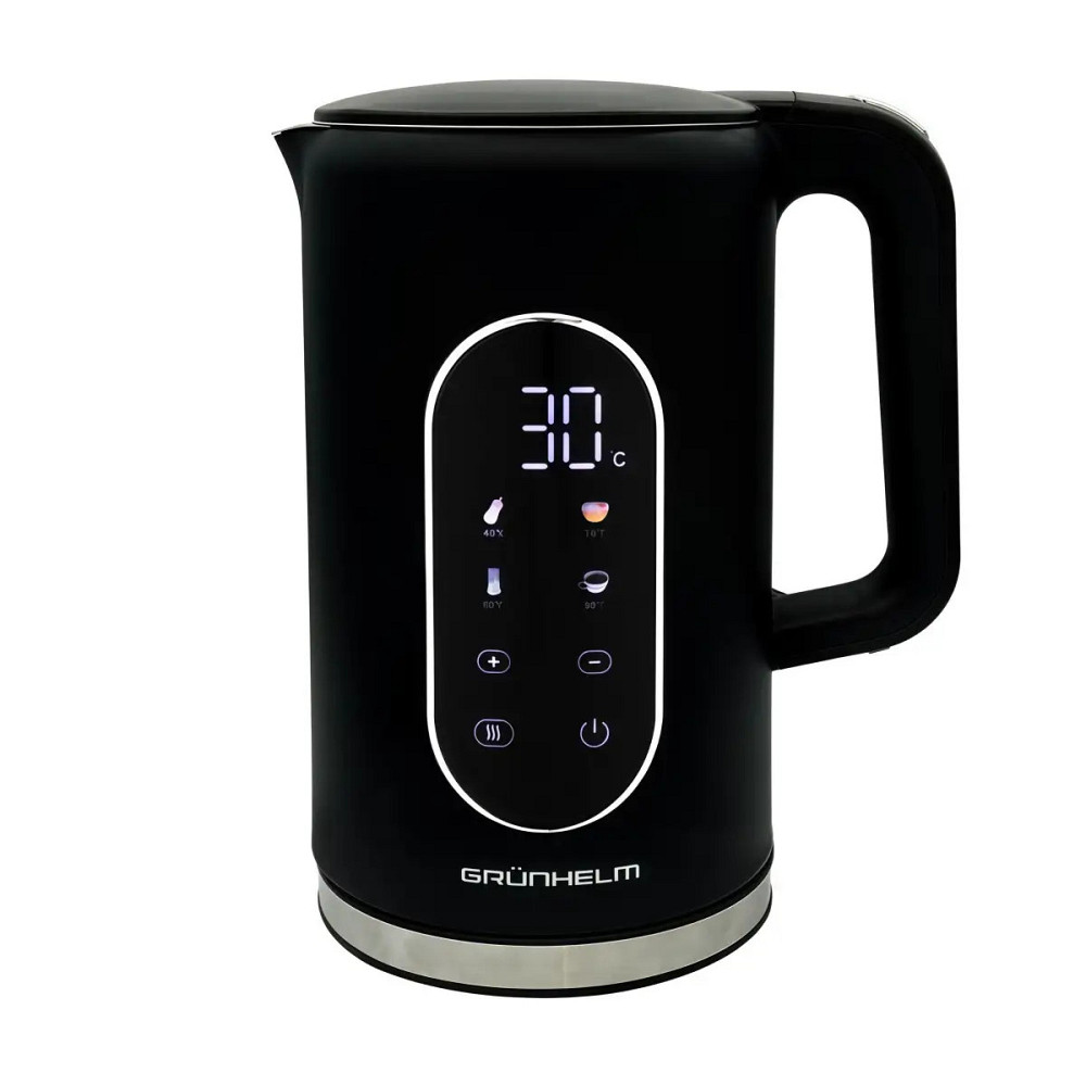 Электрочайник Grunhelm EKS-25031B 1.7 л черный Київ - зображення 1