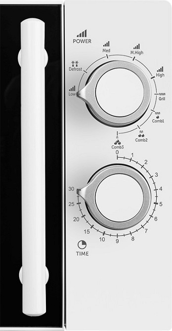 Микроволновая печь ECG MTM 2073 GWE 20 л белая Київ - зображення 1