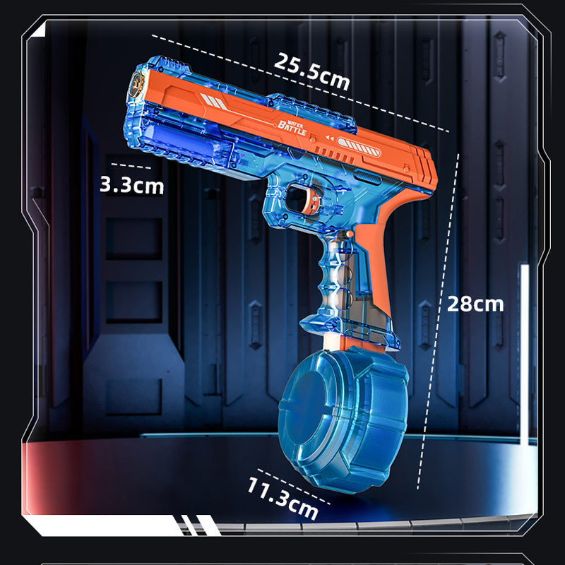 Водный аккумуляторный пистолет Water Gun 66-35 (500ml) with lithium battery Херсон - изображение 8