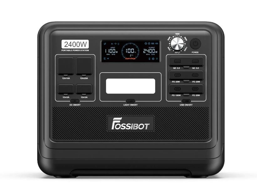 Зарядна станція FOSSIBOT F2400 LiFePO4 (фоссібот) Київ - зображення 3