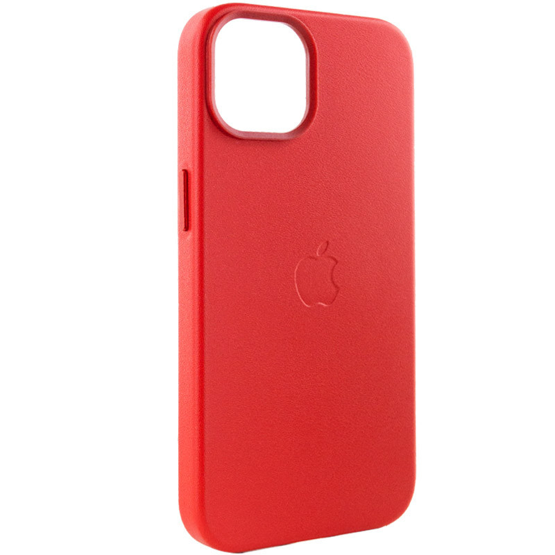 Кожаный чехол Leather Case (AA Plus) with Magnetic Fit для Apple iPhone 14 (6.1") Херсон - изображение 4