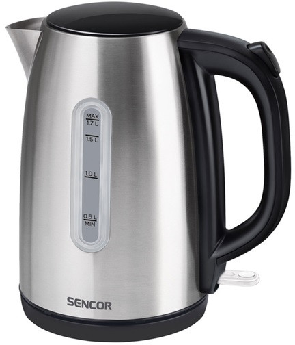 Электрочайник Sencor SWK 1720BK 1.7 л серебристый Київ - зображення 2