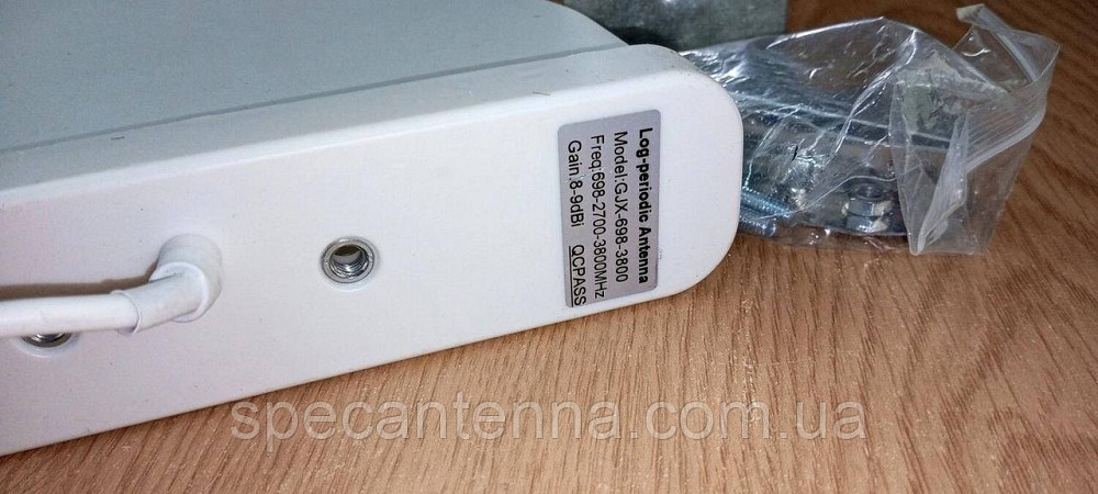 Антенна 4ж ЛТЕ (Все сотовые операторы) 640-3720 МГц 8-9 dBi 50 Вт логопериодическая GJX. Смотрите гр Днепр - изображение 2