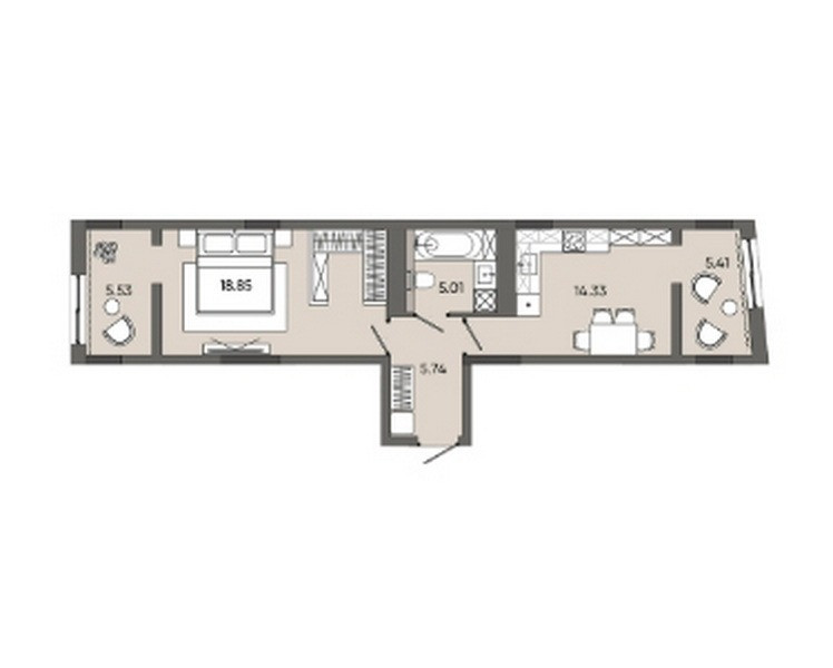 Продажа 1 кімнатна квартира у Львові. ЖК Orlan Resident Львов - изображение 1