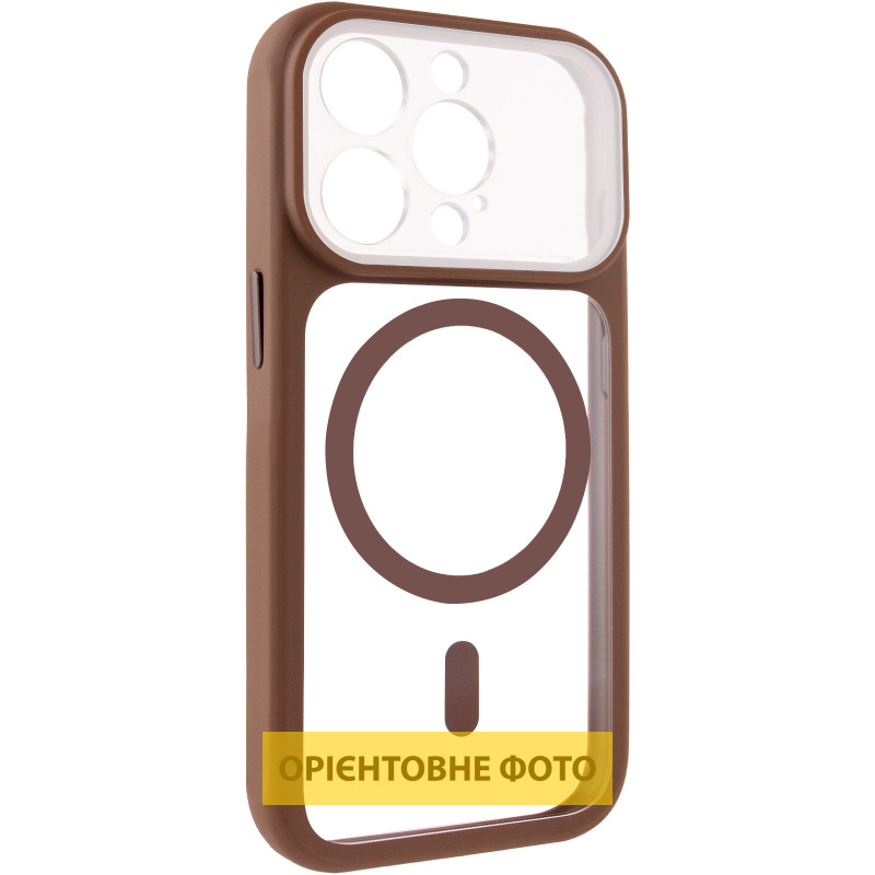 Чехол TPU+PC GETMAN Moon Clear with MagSafe для Apple iPhone 15 Pro Max (6.7") Херсон - зображення 2