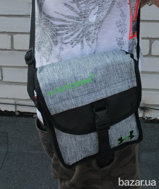 Сумка через плечо Under Armour Storm1 Pro (серая) Київ - зображення 2