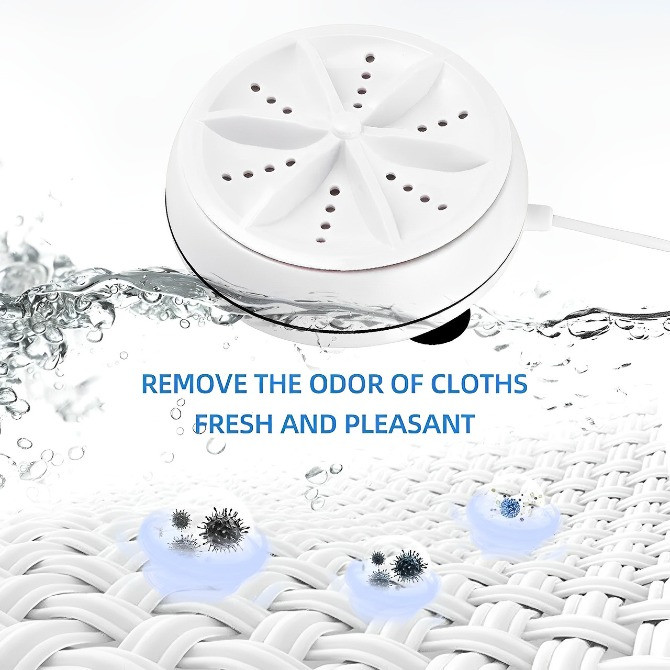 Портативна обертова ультразвукова пральна машинка Топ подаж! Одесса - изображение 10