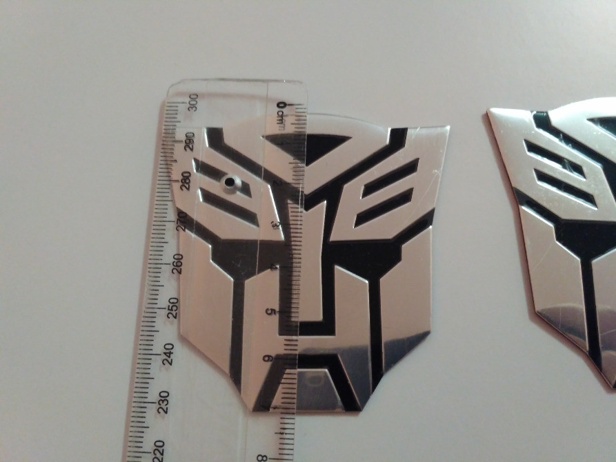 Наклейка на авто Автобот алюминиевая трансформер Київ - зображення 8