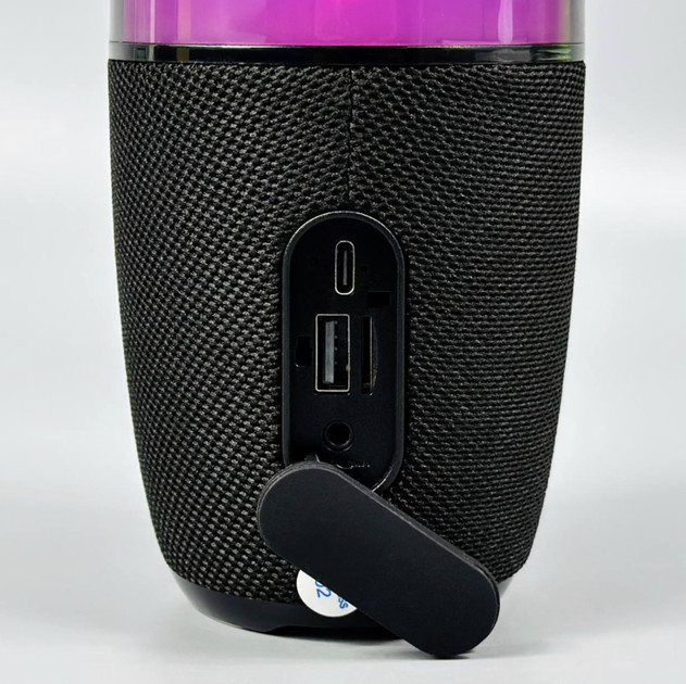 Колонка портативная Bluetooth T&G TG644 black черная Київ - зображення 7