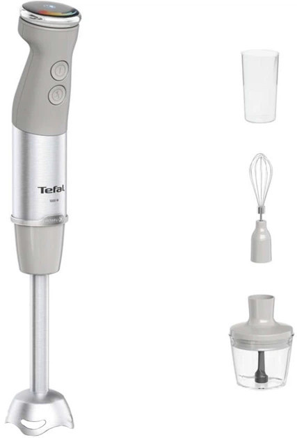 Блендер погружной TEFAL Quickchef HB673B30 1000 Вт серый Київ - зображення 1
