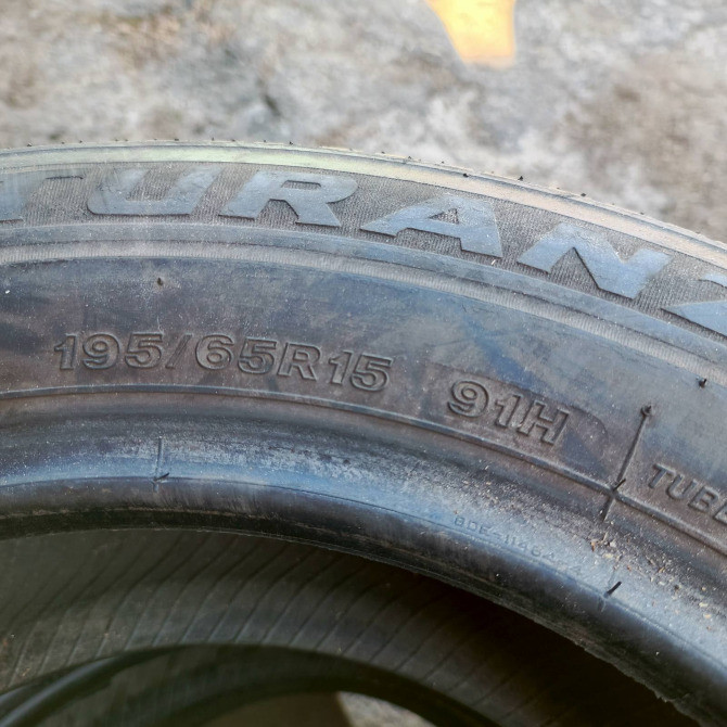 Комплект гуми 4 шт 195/65R15 91H TURANZA BRIDGESTONE SPAIN Радомишль - зображення 6
