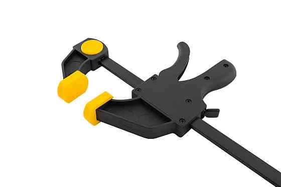 Струбцина столярная MASTERTOOL F-Type автоматическая 150х60 мм 800 Н 07-0400 Харків