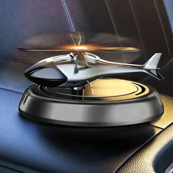 Ароматизатор NEW для автомобіля вертоліт на сонячній батареї Одеса