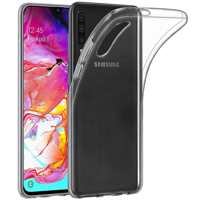 TPU чехол Epic Transparent 1,5mm для Samsung Galaxy A70 (A705F) Херсон - изображение 2