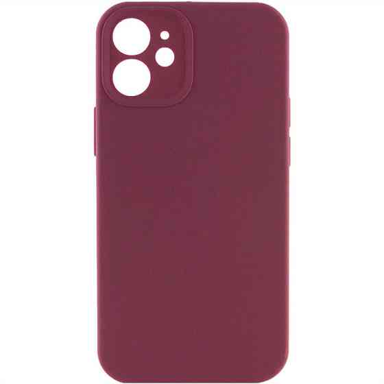 Чехол Silicone Case Full Camera Protective (AA) NO LOGO для Apple iPhone 12 (6.1") Херсон