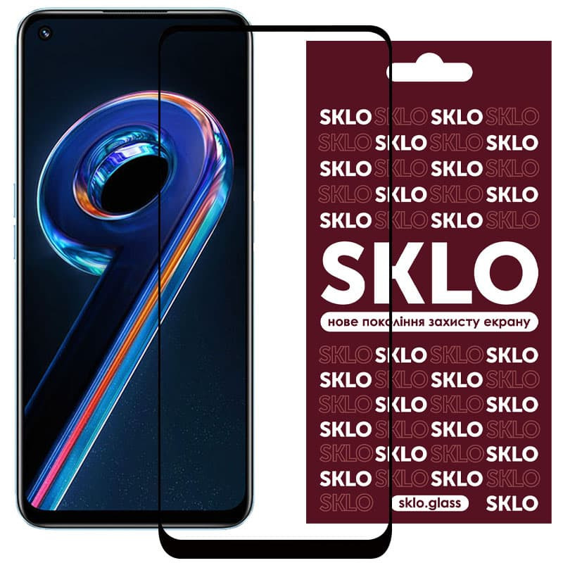 Защитное стекло SKLO 3D для Realme 9 Pro / 9i / 9 5G / OnePlus Nord CE 2 Lite 5G Херсон - зображення 1