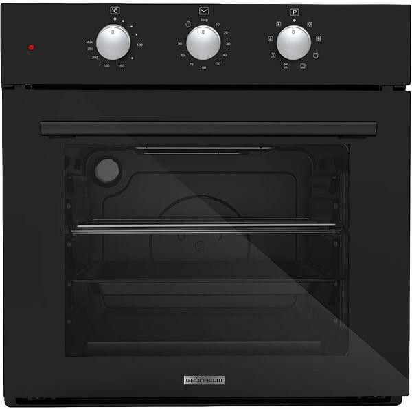 Духовой шкаф электрический Grunhelm GDG 190 B (8 программ, конвекция, гриль, таймер) Київ - зображення 1