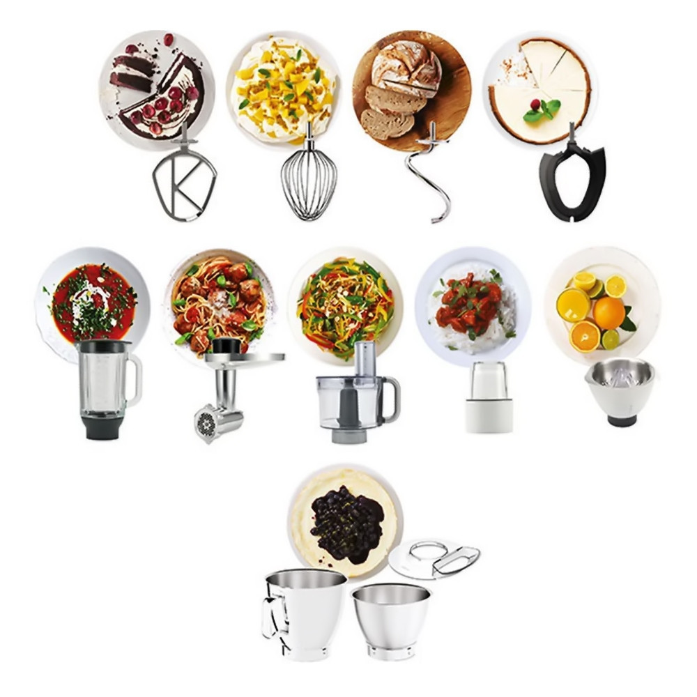 Кухонная машина Kenwood Titanium Сhef Baker XL KVL-85-704-SI 1200 Вт Київ - зображення 5