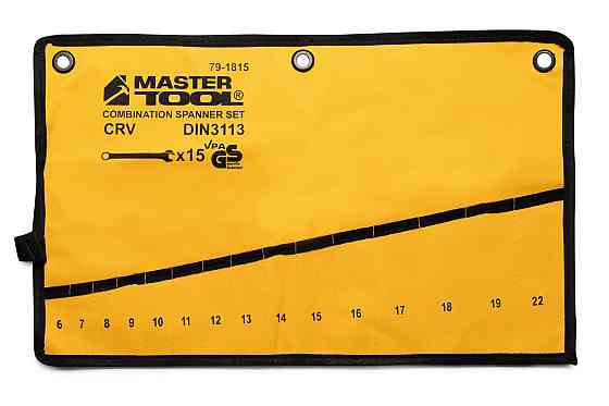 Чехол для гаечных ключей MASTERTOOL 15 карманов 79-1815 Харків