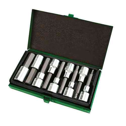 Набор головок-бит шестигранник TOPTUL 1/2" Н4-Н17 80мм GAAD0905 Харьков