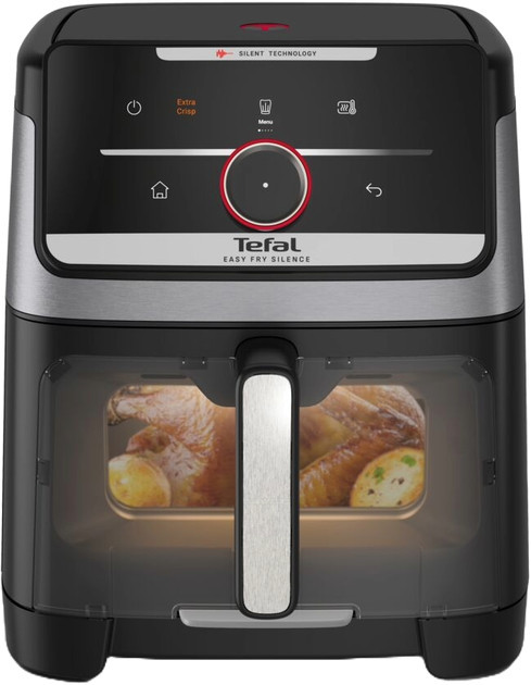 Мультипечь Tefal Easy Fry Smart & Silence XXL EY876DE1 7 л 1800 Вт черная Киев - изображение 1
