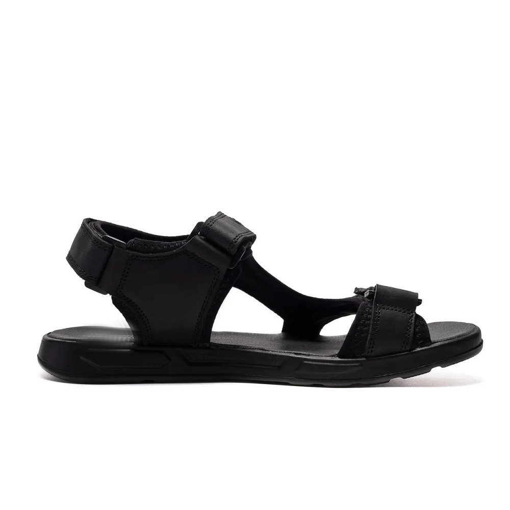 Мужские кожаные сандалии NB Black Київ - зображення 2