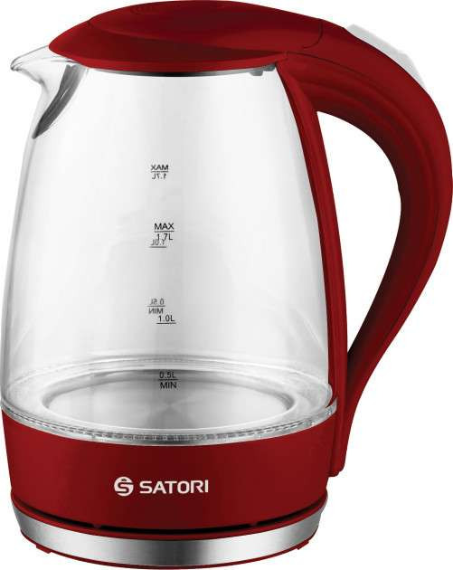 Электрочайник 1,7 л Satori SGK-4110-RD Киев - изображение 1