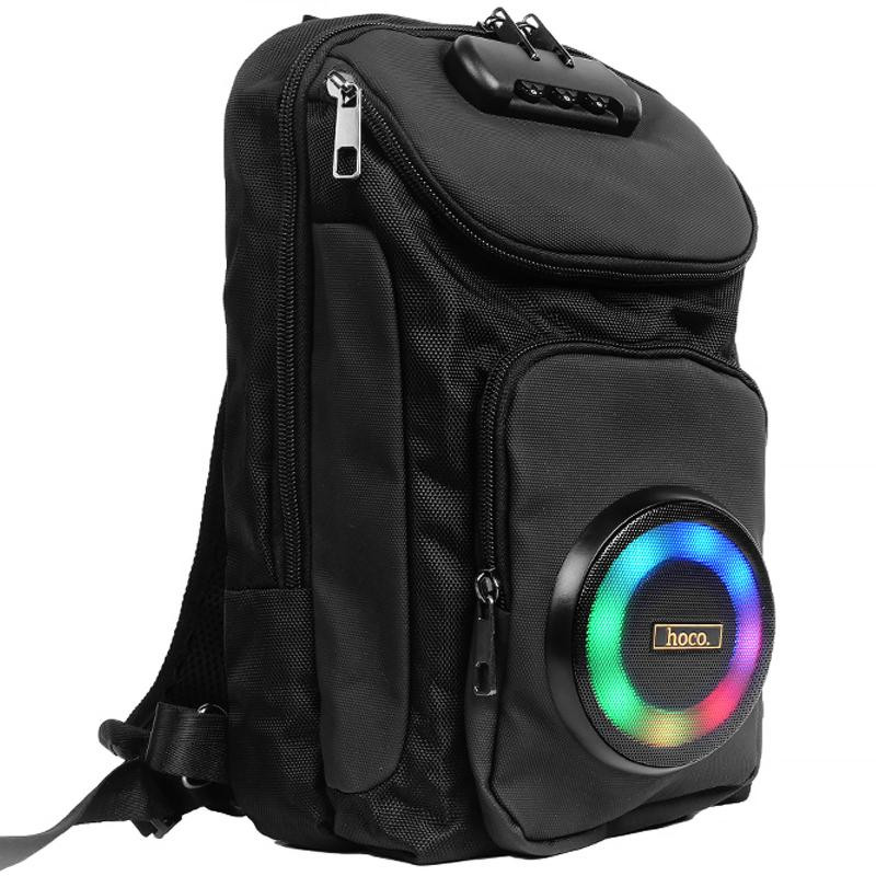 Уценка Слинг-рюкзак со встроенной колонкой Hoco HC42 Journey Bass Херсон - зображення 7