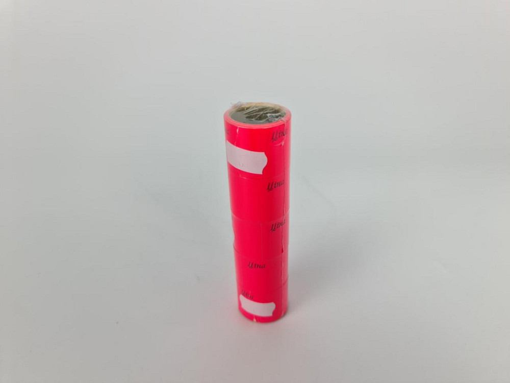 Бумажный ценник большой Малиновый  (р30*40мм) 3,5м (5 шт) Харьков - изображение 3