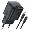 СЗУ Acefast A117 mini PD20W GaN (1USB-C) + кабель Type-C to Lightning Херсон