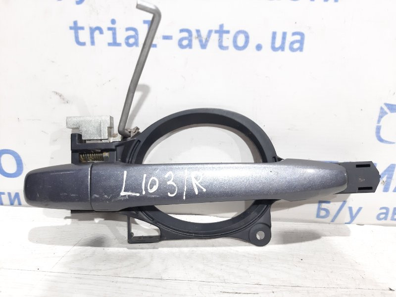 Ручка двери внешняя задняя правая Mitsubishi Lancer 10 1.5 БЕНЗИН 4A91 2007 (б/у) Киев - изображение 1
