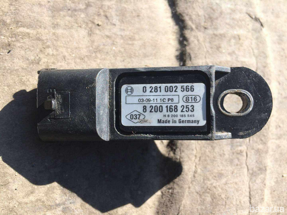 Б/у датчик давление наддува Renault 8200168253 , 0281002566, Кропивницкий - изображение 1