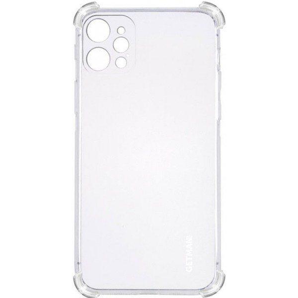 Apple Чохол Getman з посиленими кутами для iPhone 12 Pro Max прозорий (Код товару:16692) Харьков - изображение 1