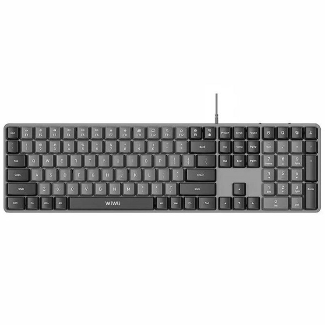 Уценка Проводная клавиатура WIWU KB-01 Wired Keyboard for laptop Херсон - зображення 1