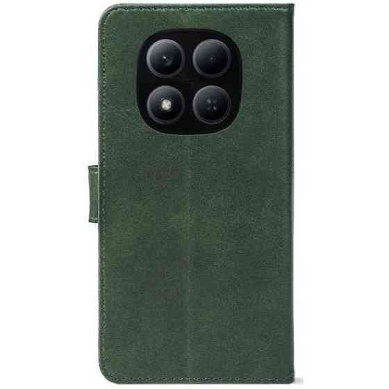 Чохол-книжка Crazy Horse Clasic для Xiaomi Redmi Note 15 Pro 5G Dark Green (Front) Харьков